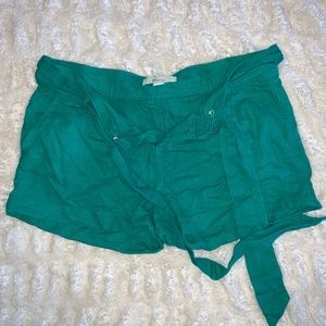 Teal Forever 21 Shorts